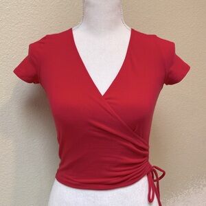 Hollister Wrap Tee, Size XXS